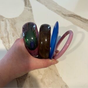 Colorful Bangle Bracelet Set